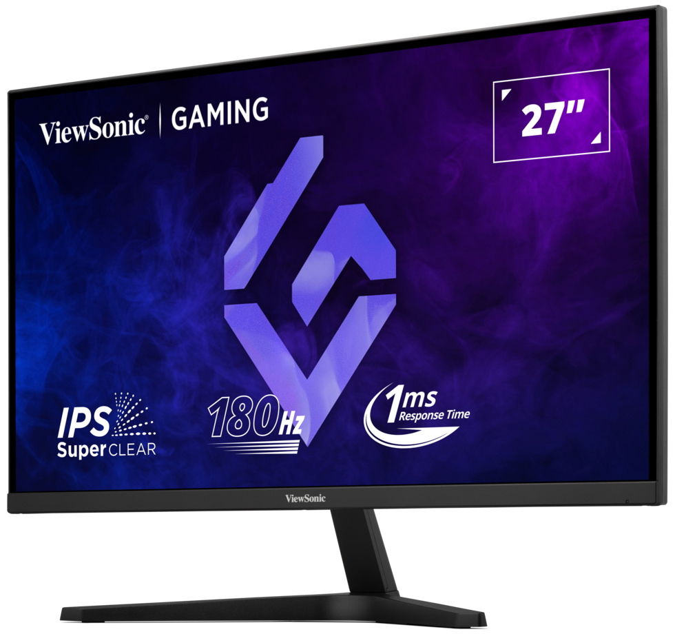 ViewSonic VX27G1-HD 27" 16:9 1920 x 1080 SuperClear® IPS, 180Hz, 1ms MPRT, 2 HDMI, DP, HDR10